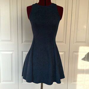 Blue boutique mini dress